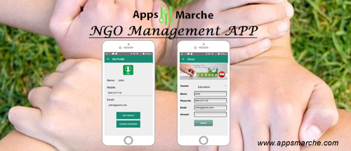 manage your ngo with ngo mobile app, ngo management mobile app, best app builder